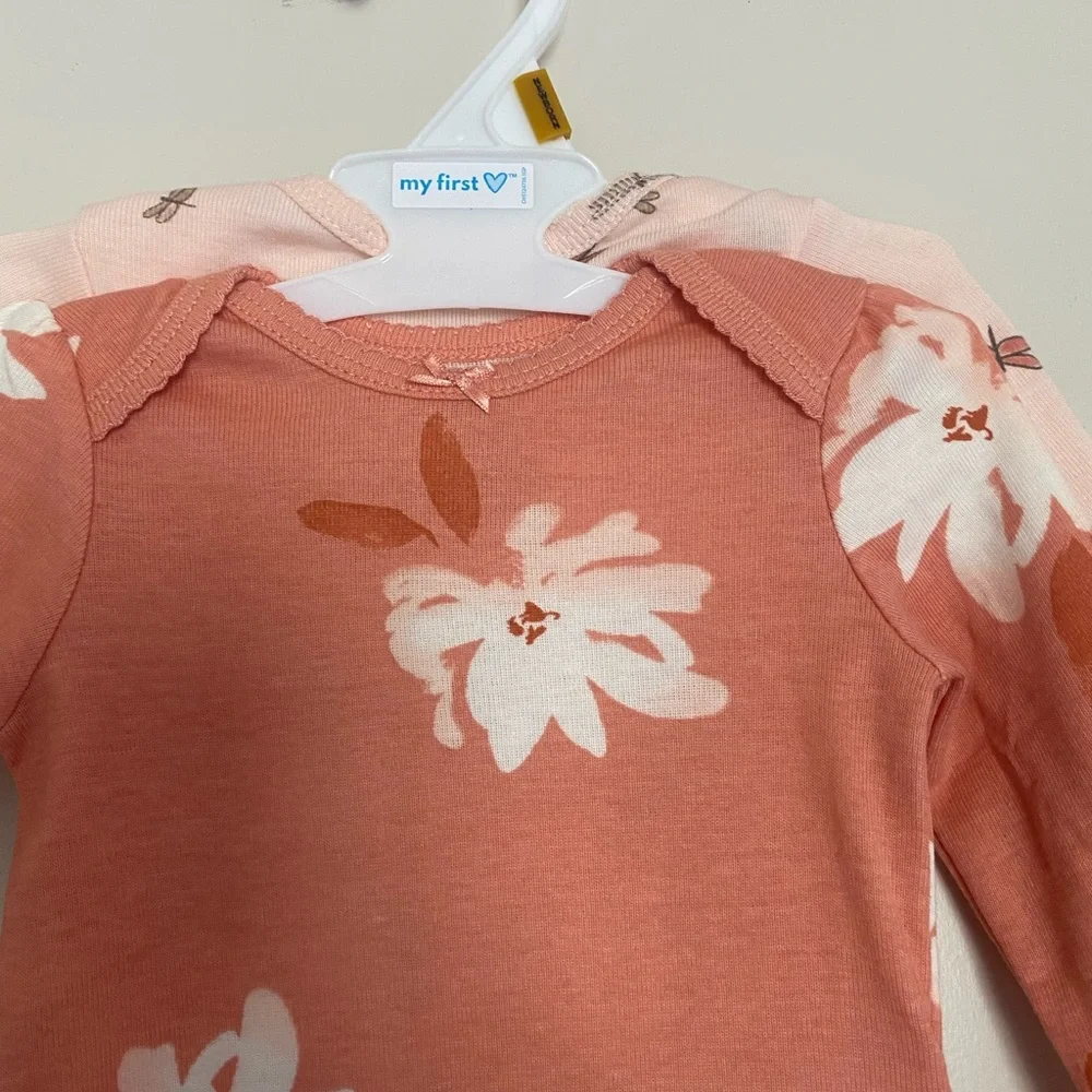 Carter's‎ Pink Baby Dress with Embroidered Details